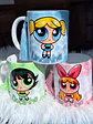 3 Artes Caneca Meninas Super Poderosas Glitter Arquivos em Jpg  - Thumbnail 1