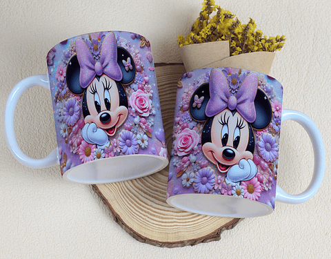 3 Artes Caneca Personagens Arquivos em Jpg 