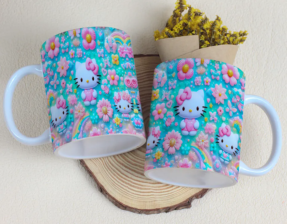 3 Artes Caneca Personagens Arquivos em Jpg  3