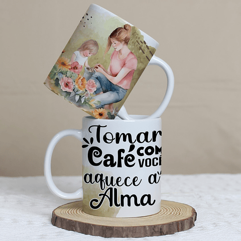 10 Artes Caneca Dia das Mães Arquivo Editável