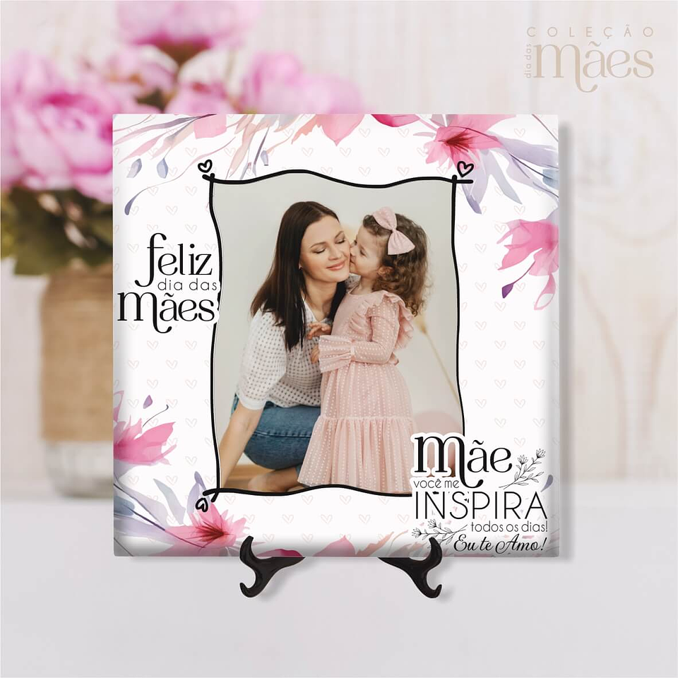 20 Artes para Azulejo Dia das Mães Arquivo Editável  4