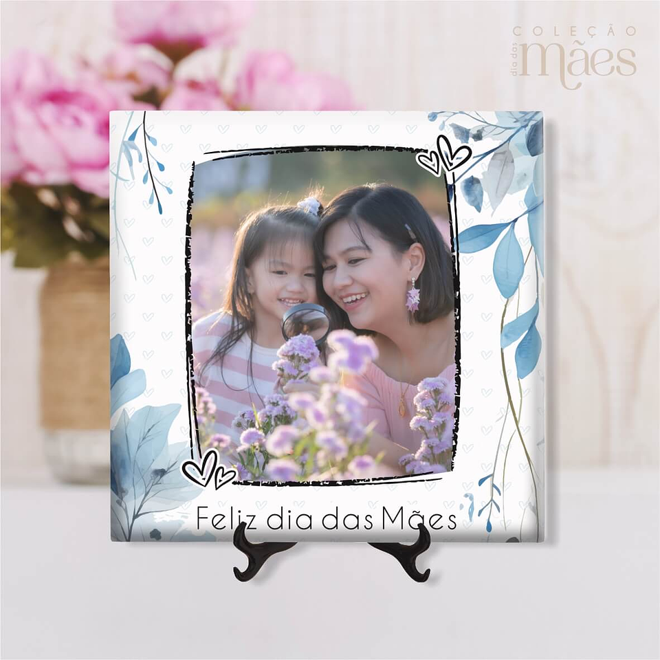 20 Artes para Azulejo Dia das Mães Arquivo Editável  7