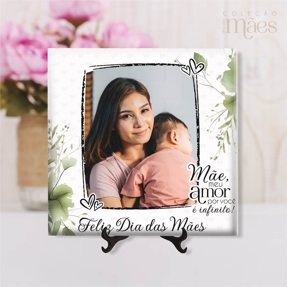 20 Artes para Azulejo Dia das Mães Arquivo Editável  11