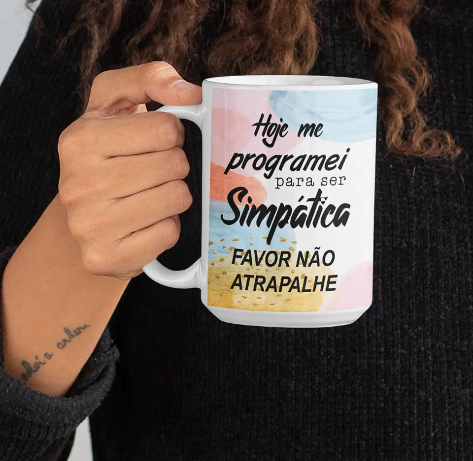 14 Artes Caneca Frases Arquivo Editável 6