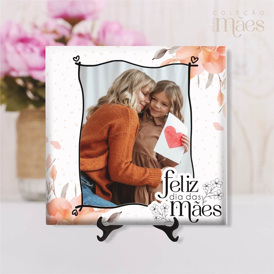 20 Artes para Azulejo Dia das Mães Arquivo Editável  12