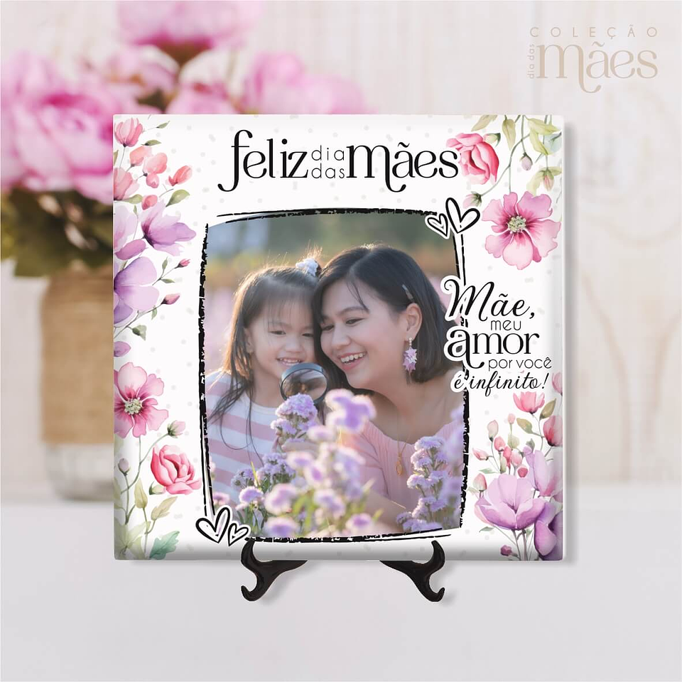 20 Artes para Azulejo Dia das Mães Arquivo Editável  14