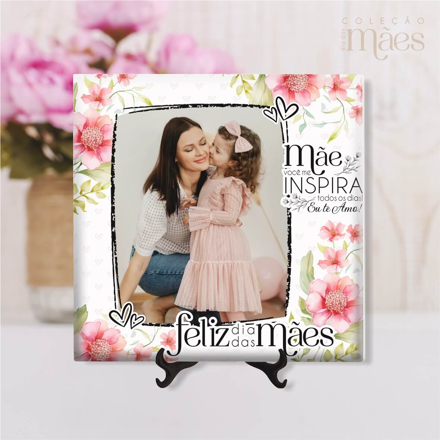 20 Artes para Azulejo Dia das Mães Arquivo Editável  15