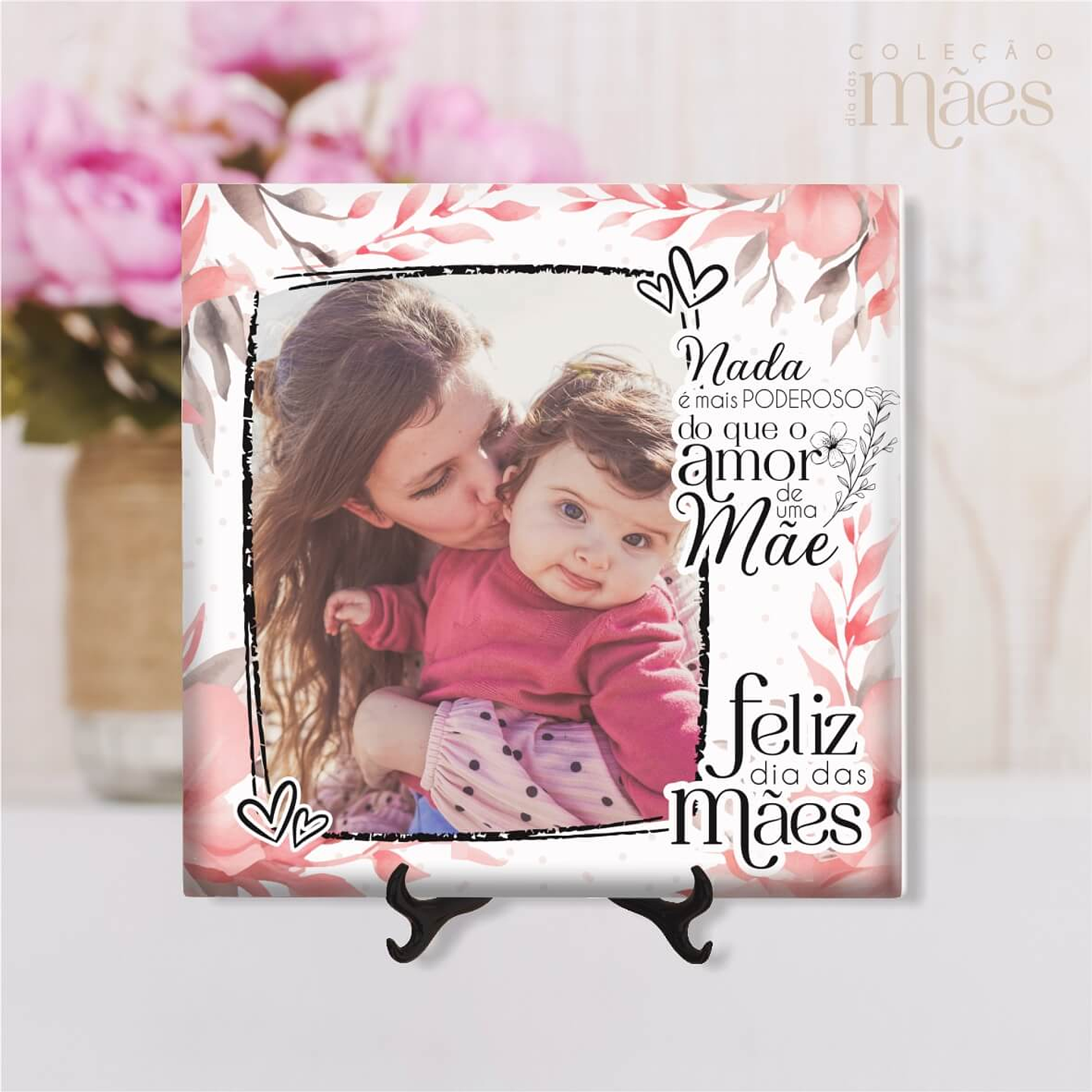 20 Artes para Azulejo Dia das Mães Arquivo Editável  19