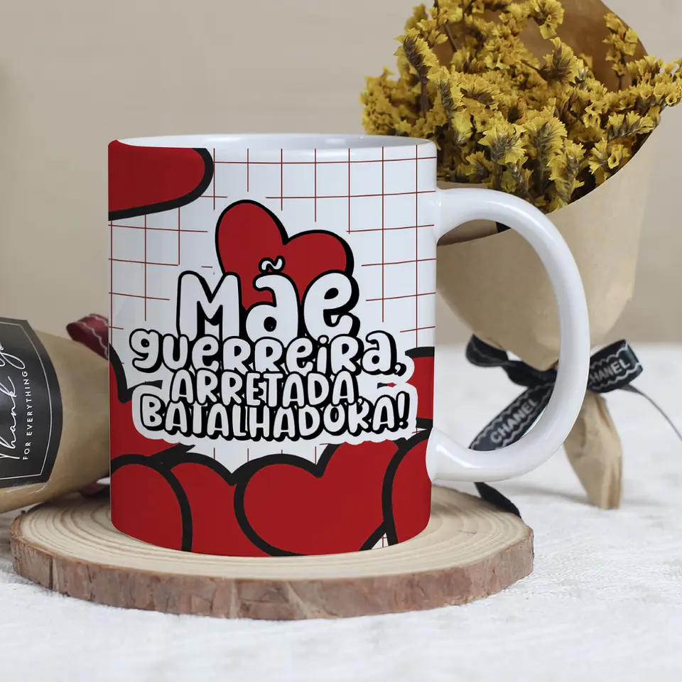 20 Artes para Caneca e Azulejo Dia das Mães Arquivo Editável  6