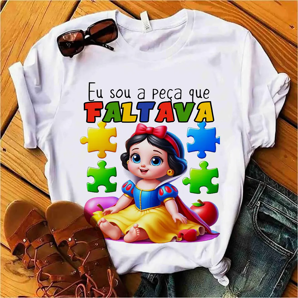 22 Artes para Caneca e Camisa Autismo Personagens Arquivo Editável 7