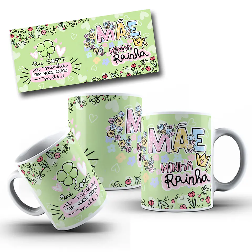 30  Artes para Caneca Dia das Mães Arquivo em Jpg 5