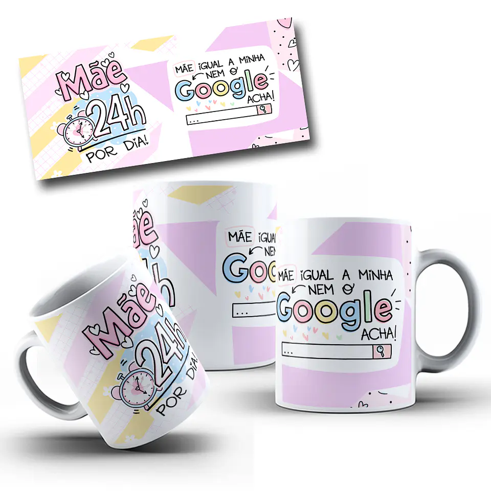 30  Artes para Caneca Dia das Mães Arquivo em Jpg 9