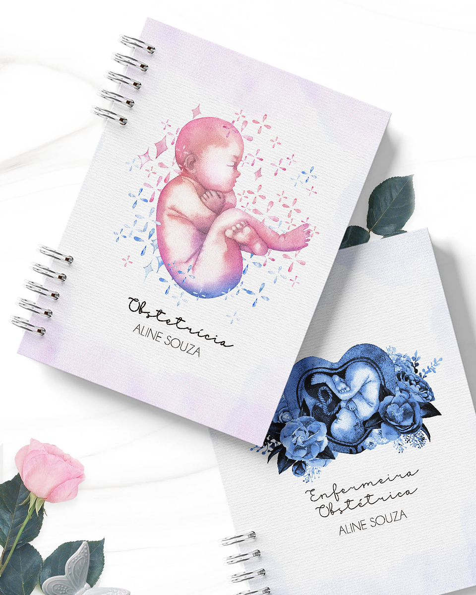 Arquivos Capas para Agenda Gestantes em Png  4