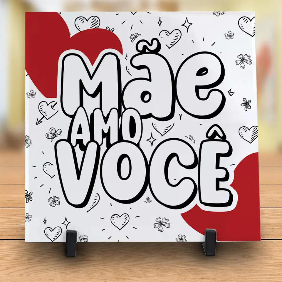 20 Artes para Caneca e Azulejo Dia das Mães Arquivo Editável  20