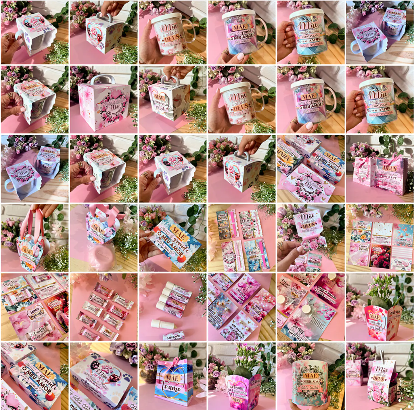 Arquivos de Corte Mimos Dia das Mães em Jpg  1