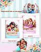 Arquivos para Encadernação Dia das Mães Princesas da Disney em Pdf e Png - Thumbnail 2