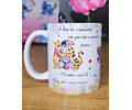 Arte Caneca Se Houver o amanhã em que não estejamos juntos - Ursinho Pooh Autismo  Arquivo Editável