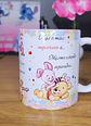 Arte Caneca Se Houver o amanhã em que não estejamos juntos - Ursinho Pooh Autismo  Arquivo Editável - Thumbnail 3
