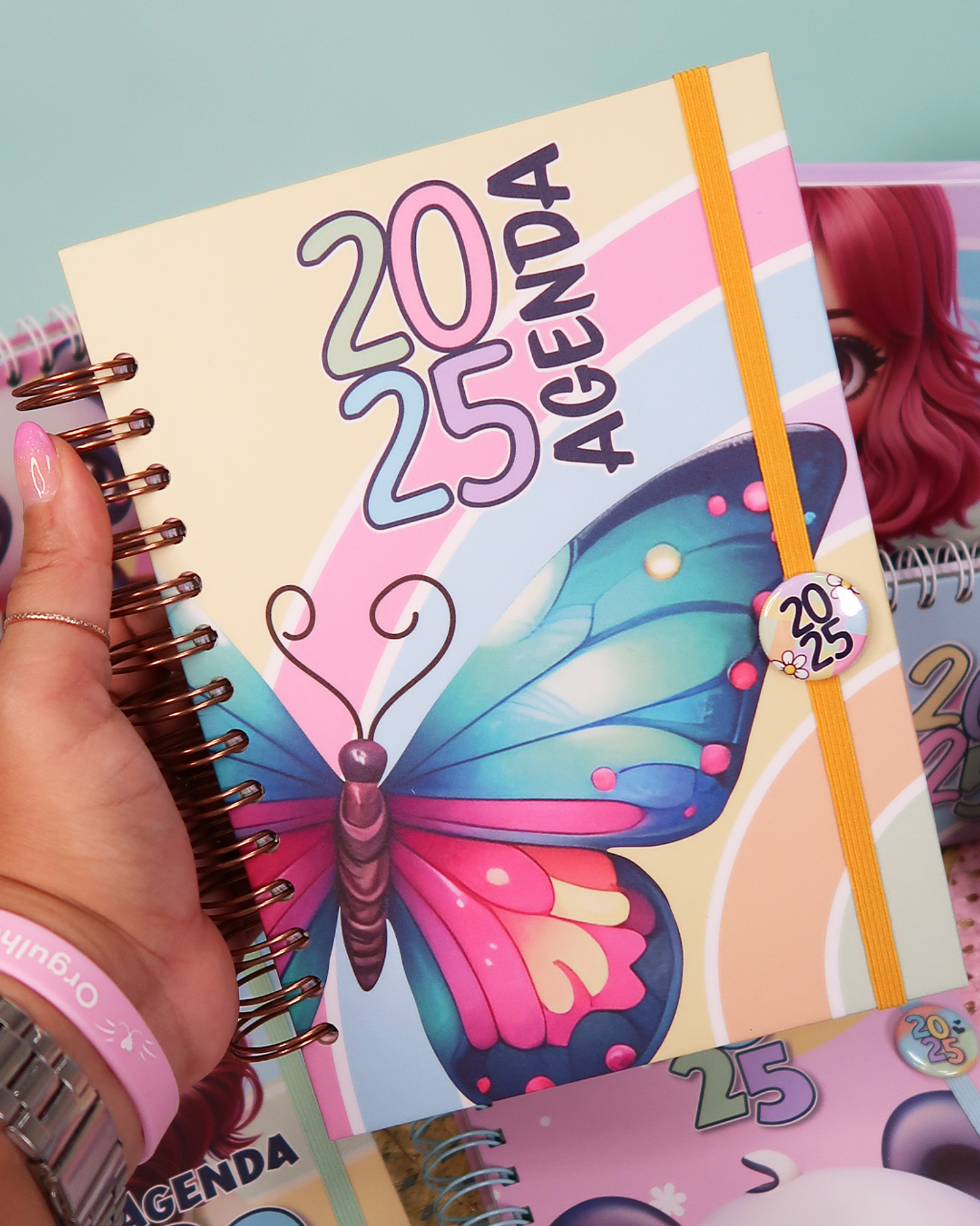 Arquivos Agenda Clássica Panda e Borboleta 2025 em pdf 3