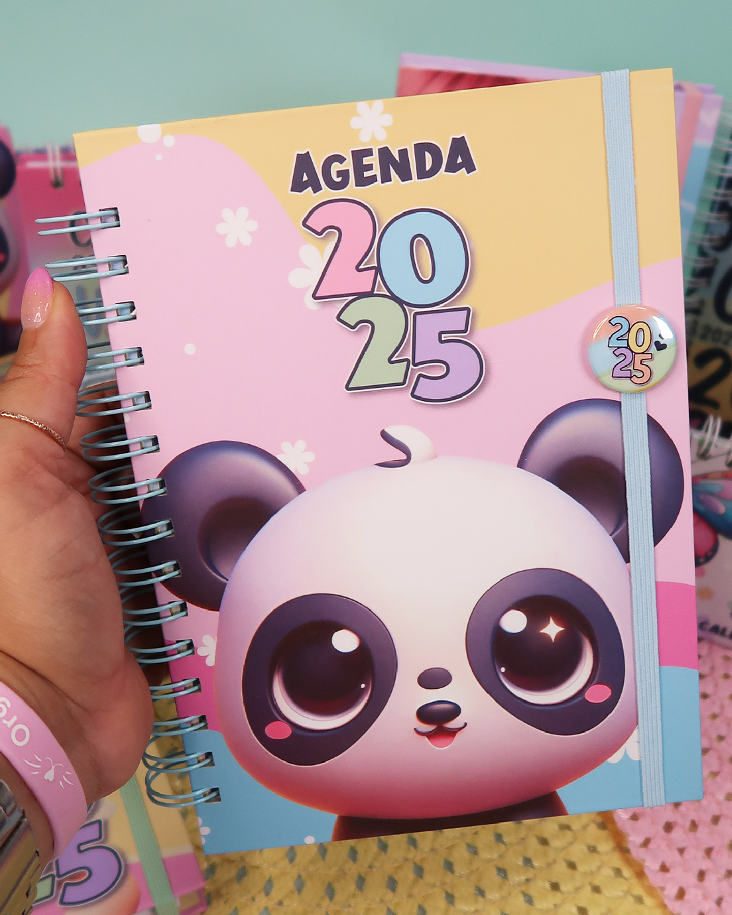 Arquivos Agenda Clássica Panda e Borboleta 2025 em pdf 4