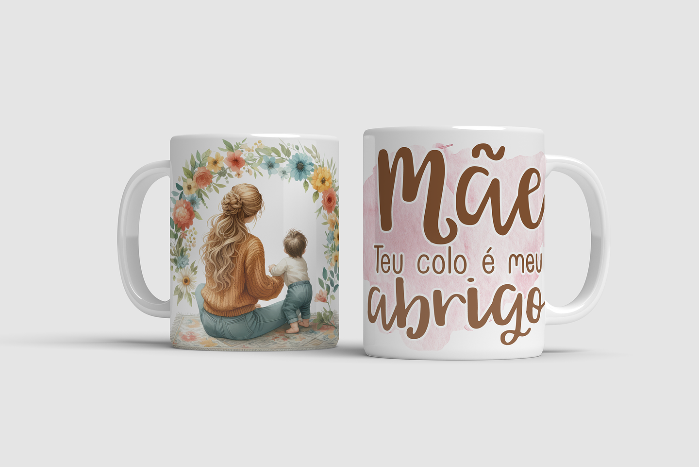 10 Arte Caneca Dia das Mães Arquivo em Png  2