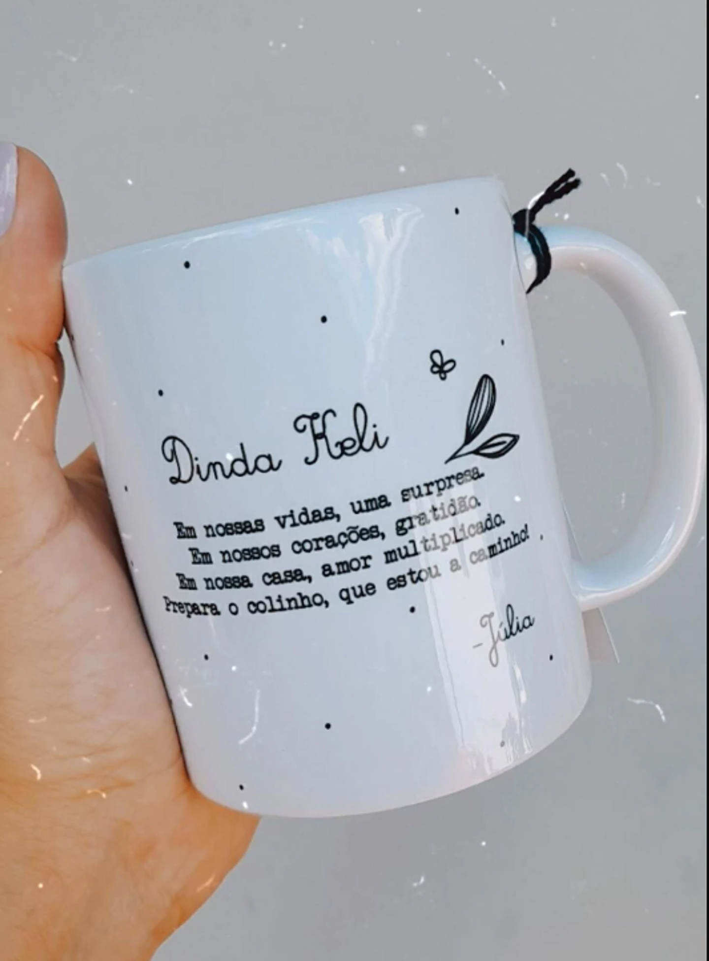 2 Arte Caneca Dindo e Dinda Minimalista Arquivo em Png 3