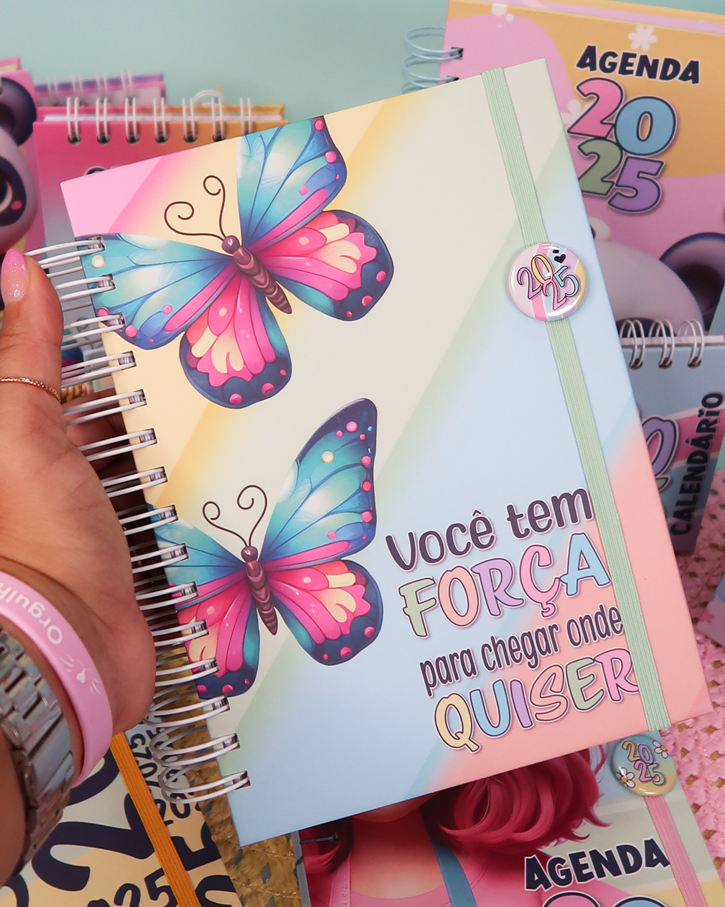 Arquivos Agenda Clássica Panda e Borboleta 2025 em pdf 7