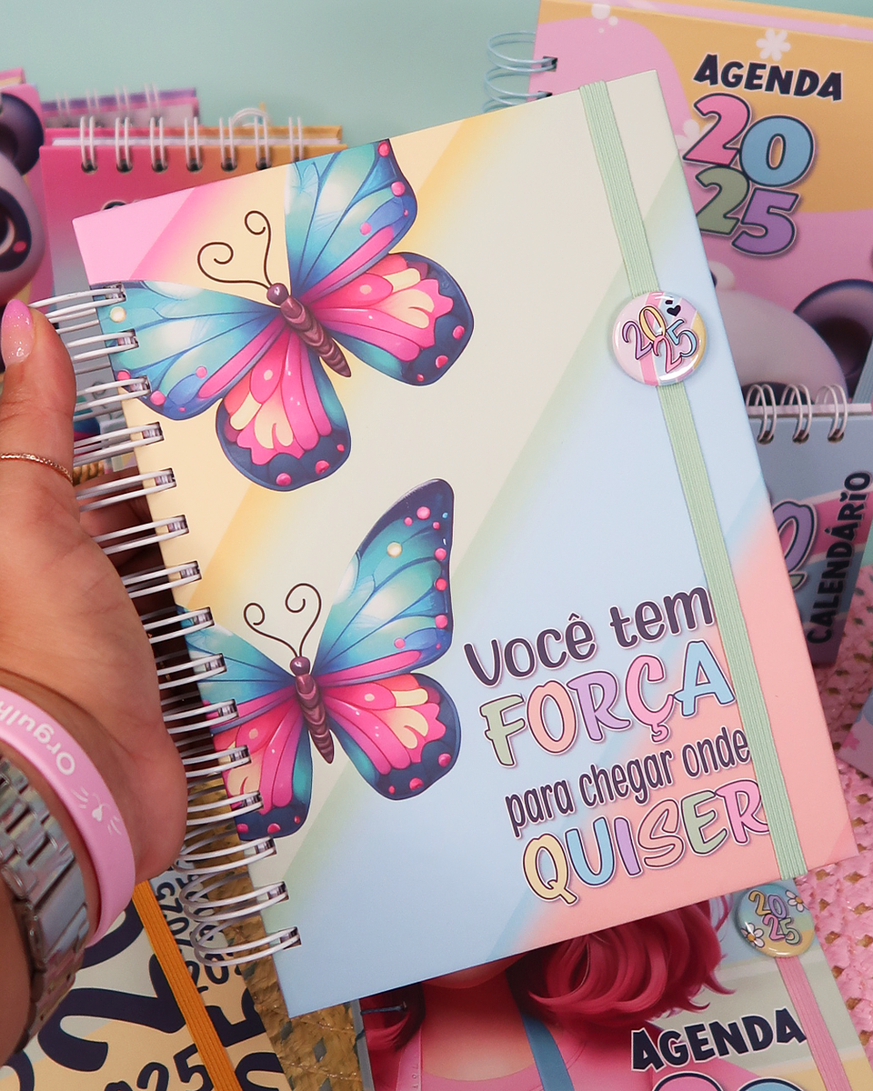 Arquivos Agenda Clássica Panda e Borboleta 2025 em pdf 7