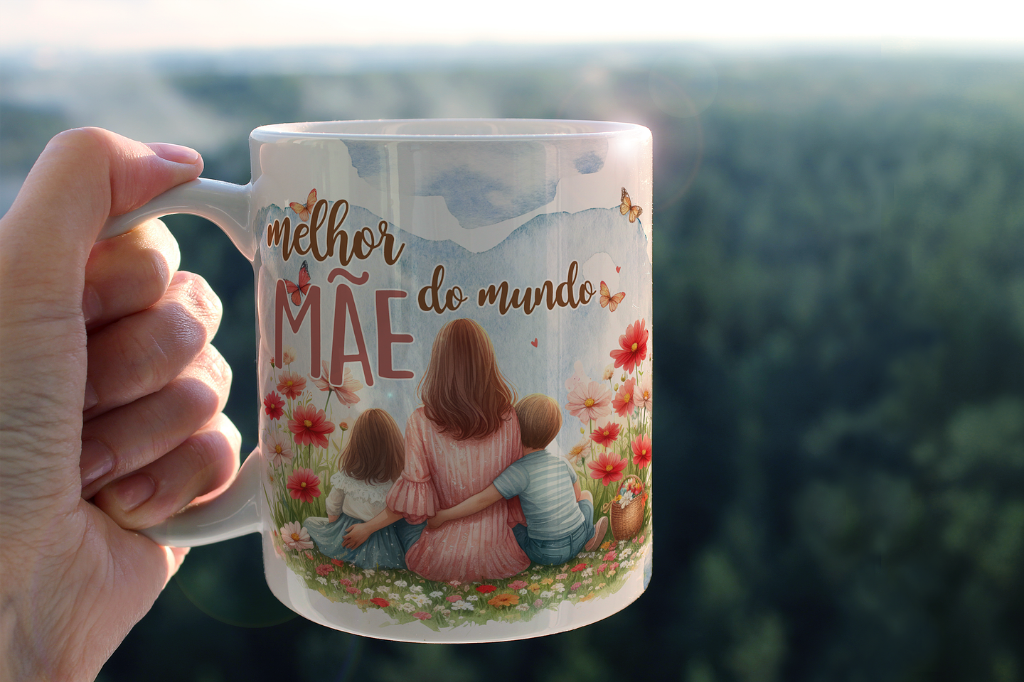 10 Arte Caneca Dia das Mães Arquivo em Png  6