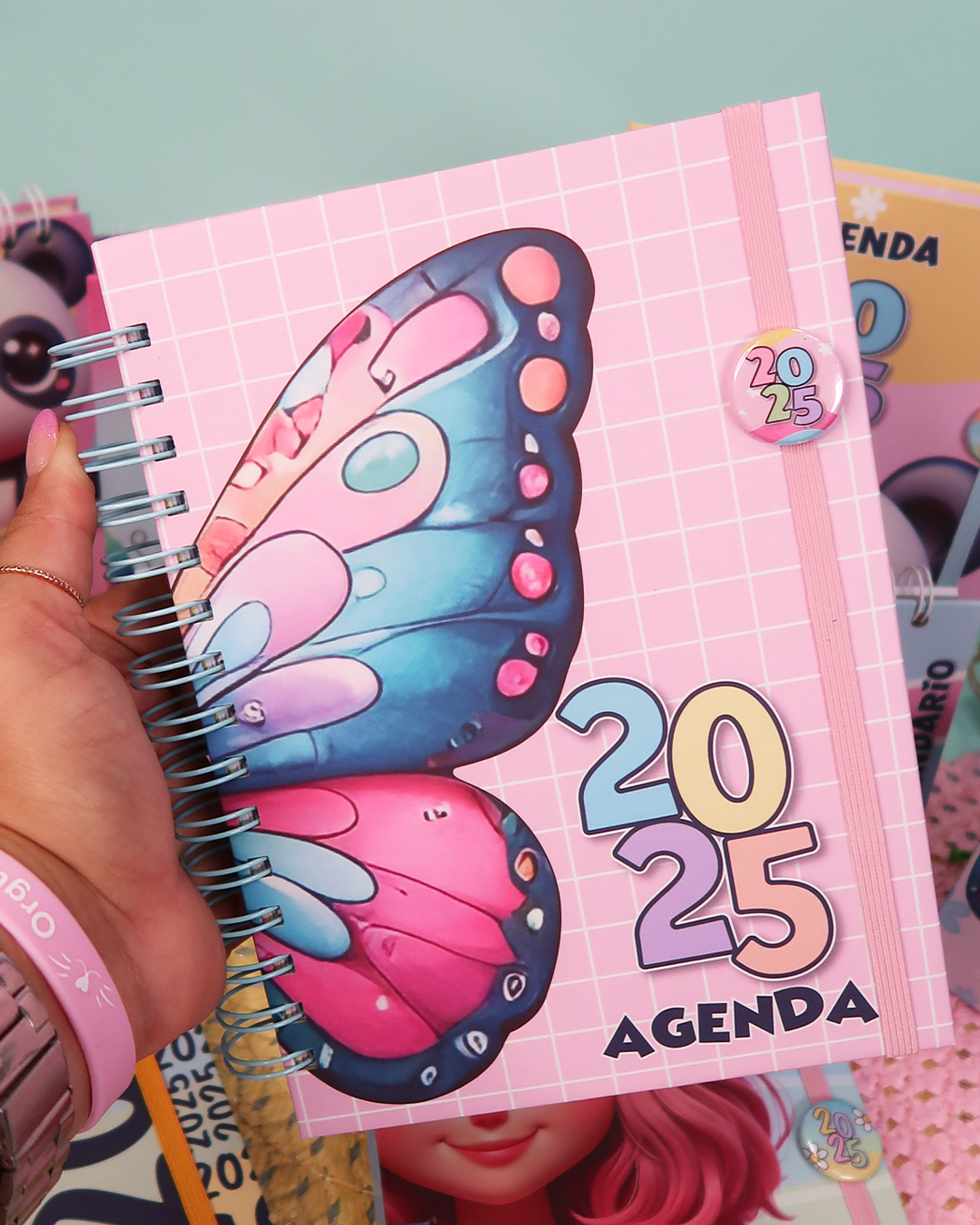 Arquivos Agenda Clássica Panda e Borboleta 2025 em pdf 8