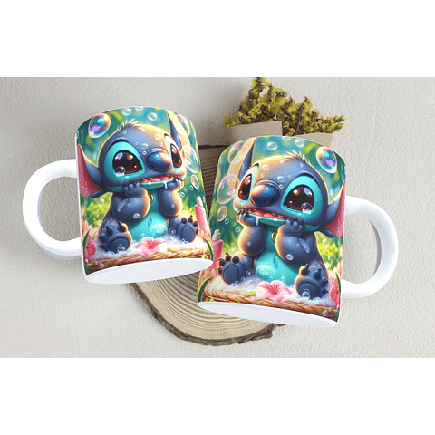 18 Arte Caneca Stitch Arquivo em Png