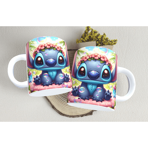 18 Arte Caneca Stitch Arquivo em Png