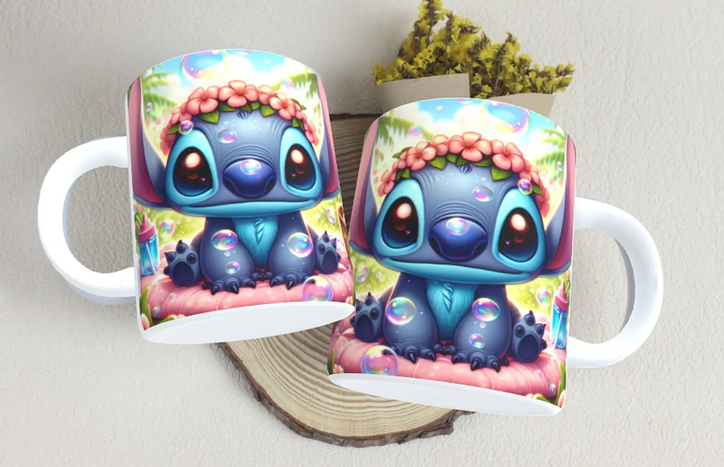 18 Arte Caneca Stitch Arquivo em Png 3