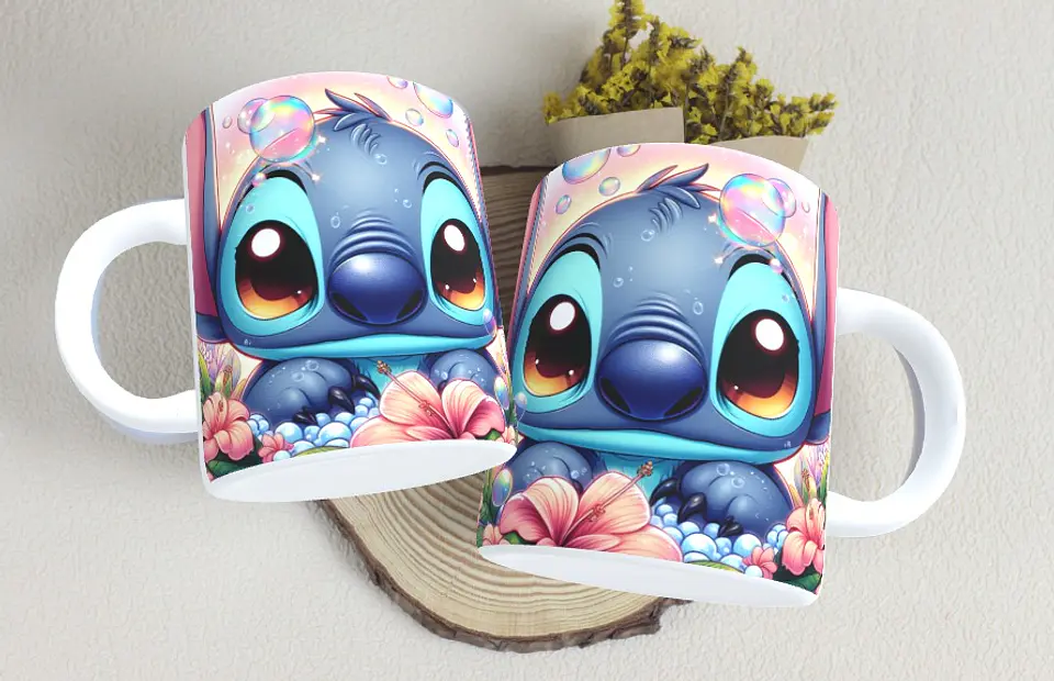 18 Arte Caneca Stitch Arquivo em Png 5