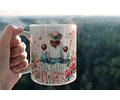 10 Arte Caneca Dia das Mães Arquivo em Png 