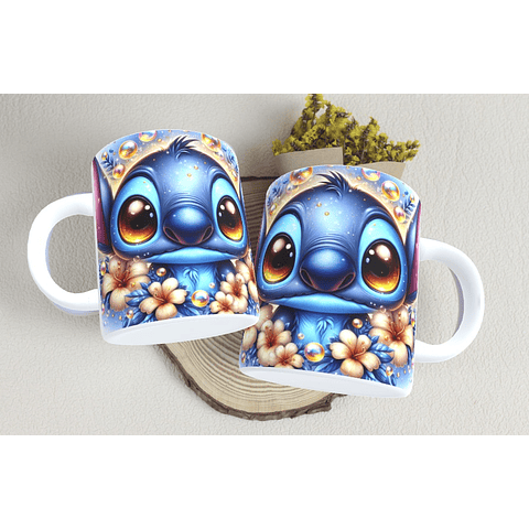 18 Arte Caneca Stitch Arquivo em Png