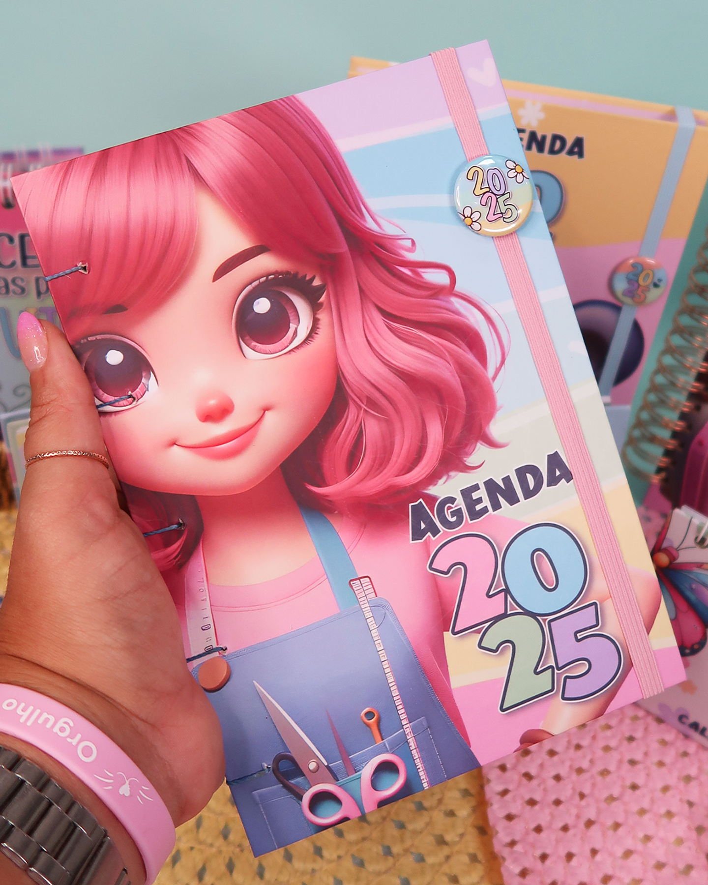 Arquivos Agenda Clássica Panda e Borboleta 2025 em pdf 10