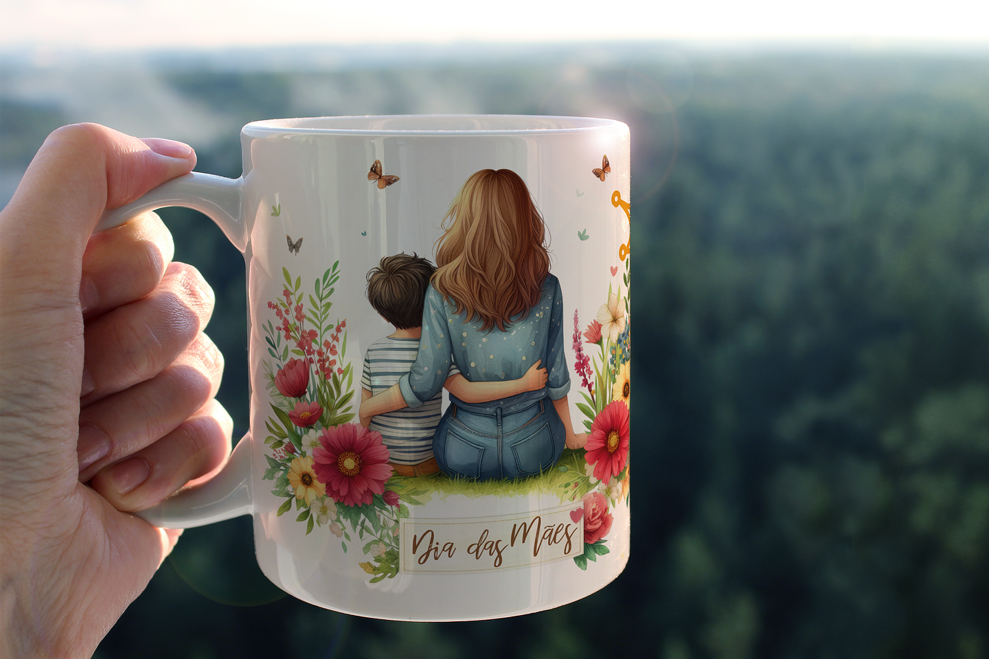10 Arte Caneca Dia das Mães Arquivo em Png  9