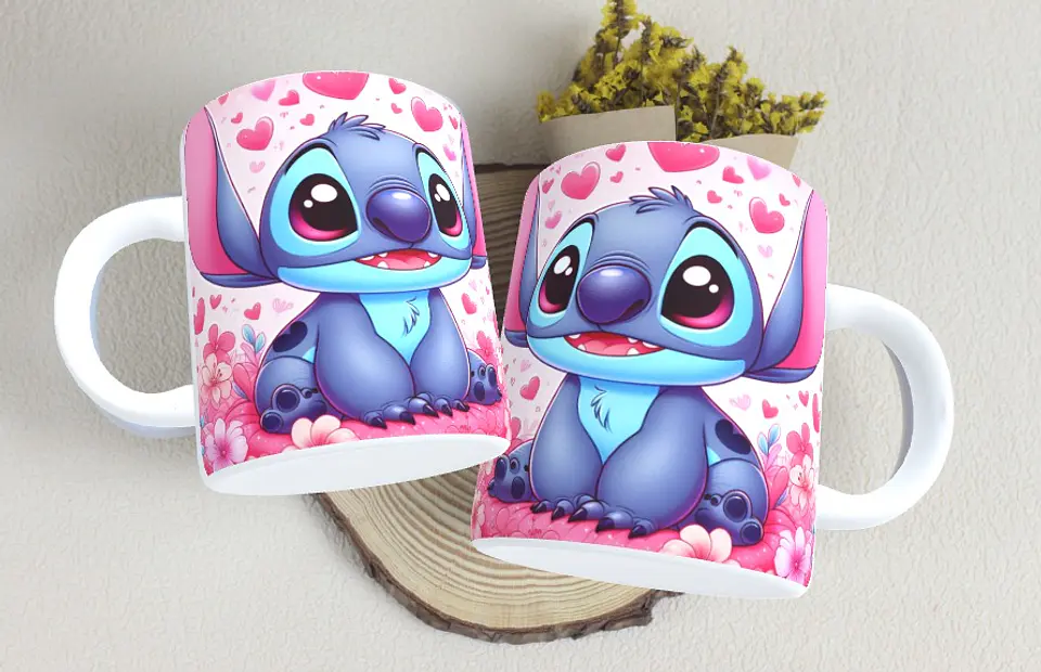 18 Arte Caneca Stitch Arquivo em Png 17