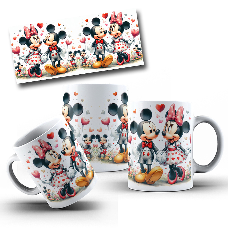 20 Arte Caneca Dia dos Namorados Personagens Arquivo em Png  15