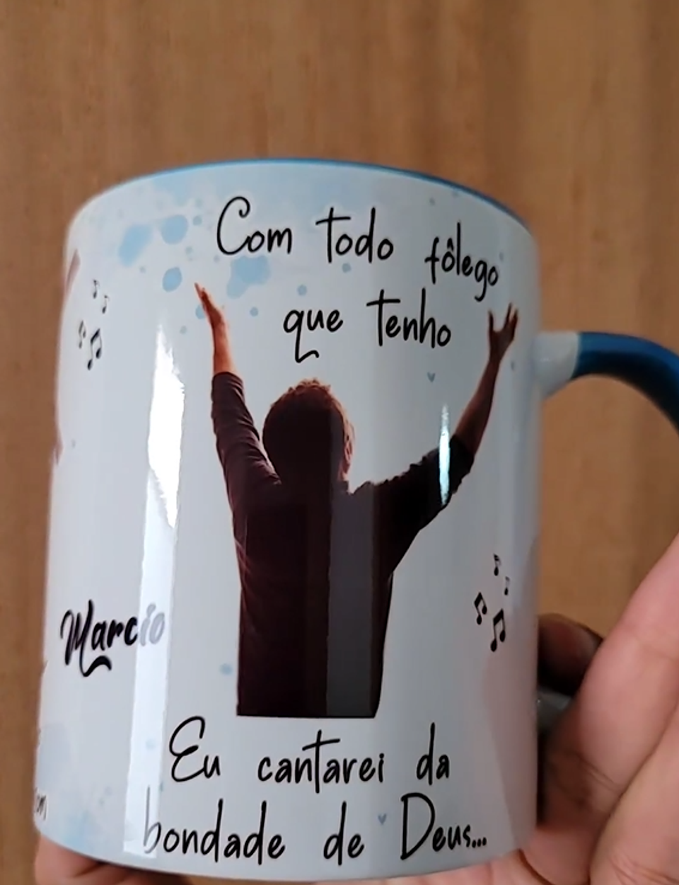 Artes Caneca És Fiel em todo Tempo - Louvor Arquivo Jpg 3