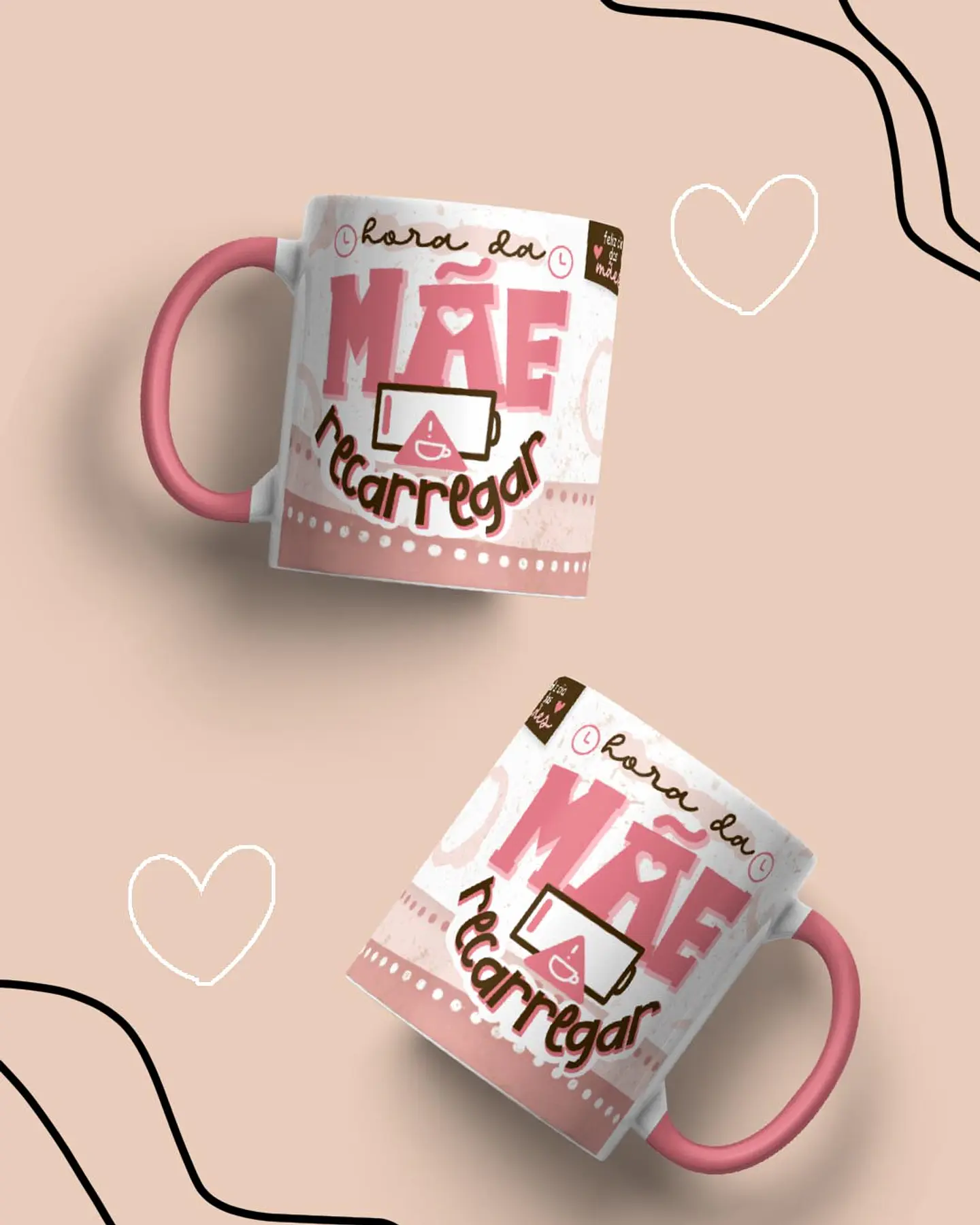 10 Artes para Caneca Dia das Mães Arquivo em Jpg 5