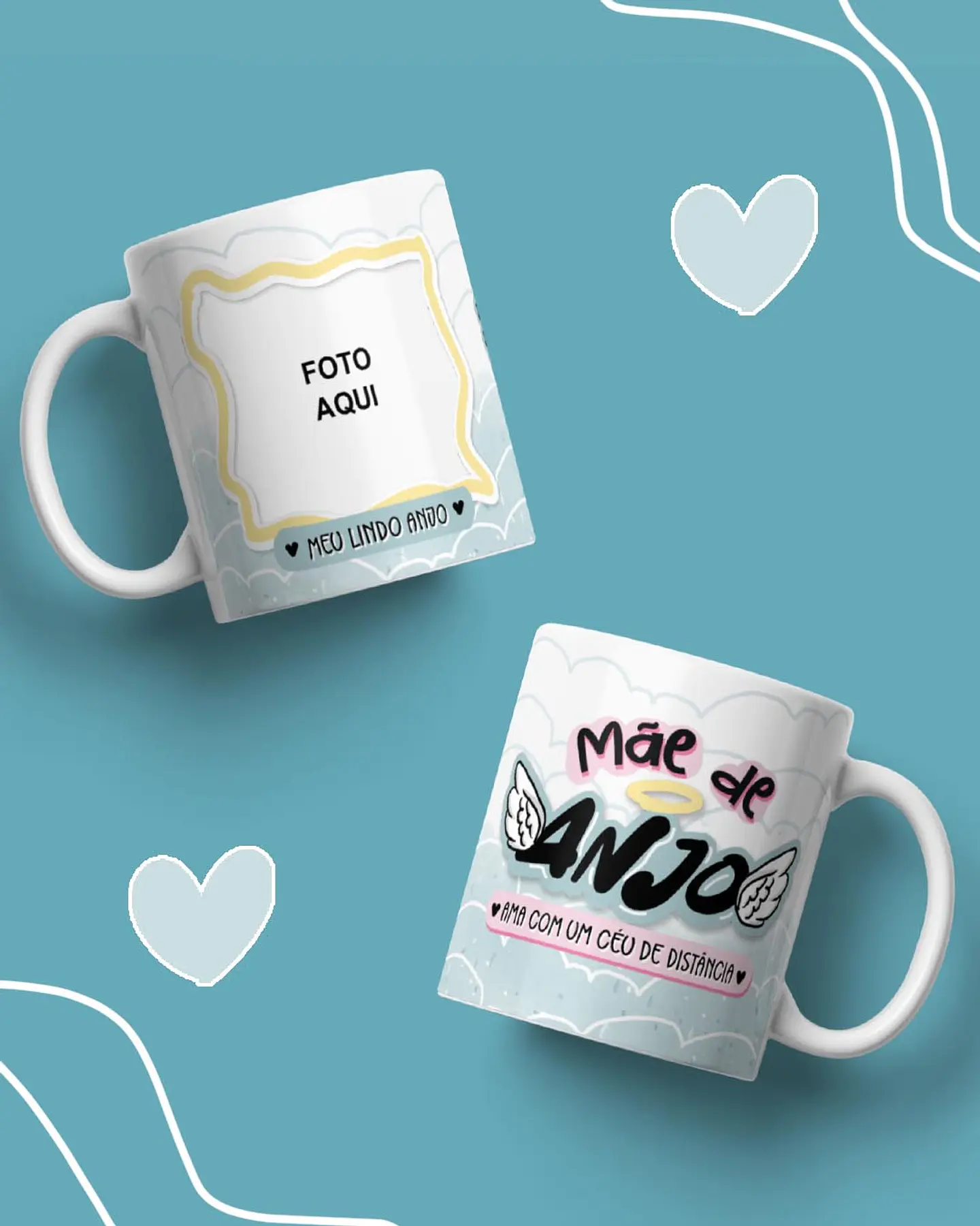 10 Artes para Caneca Dia das Mães Arquivo em Jpg 6