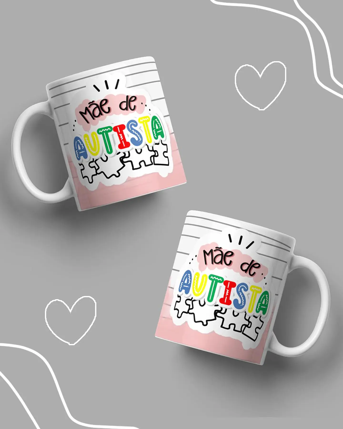 10 Artes para Caneca Dia das Mães Arquivo em Jpg 7