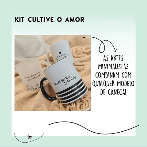 15 Artes para Caneca Frases Cultive o Amor Arquivo em Jpg