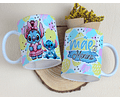 10 Artes para Caneca Dia das Mães Stitch Arquivo Editável