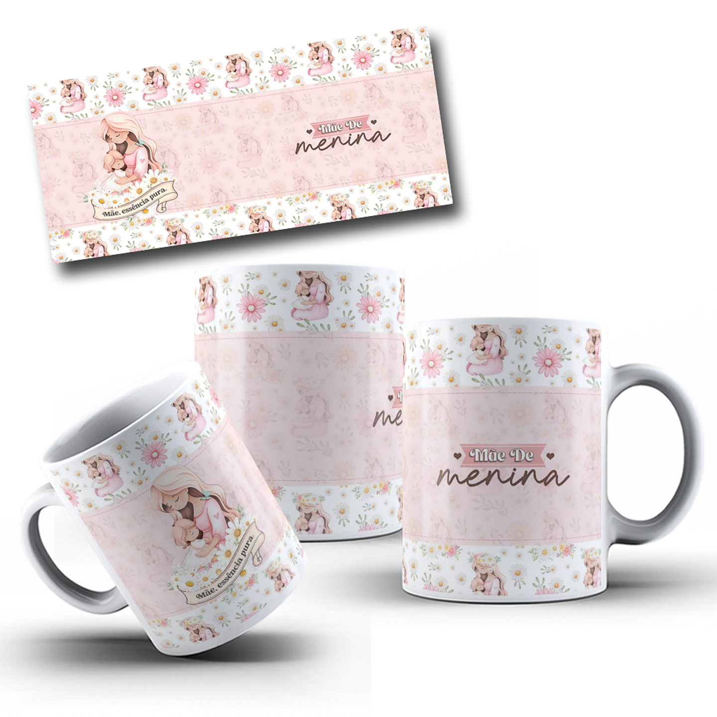 12 Artes para Caneca Dia das Mães Arquivo em Jpg  10