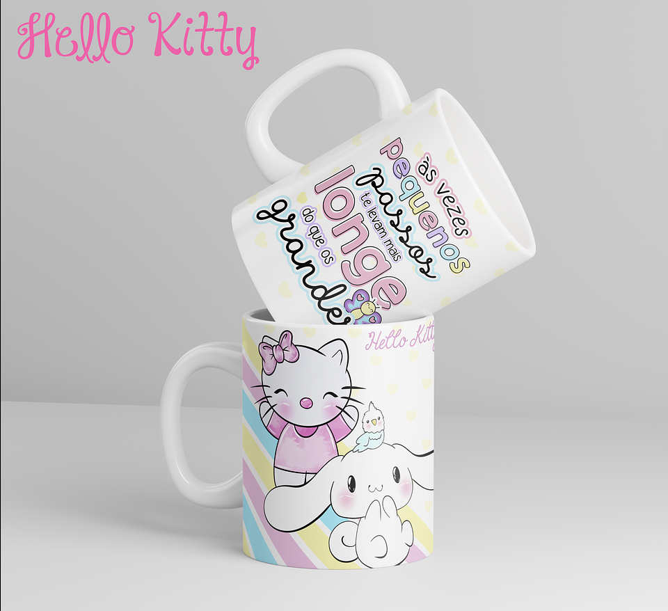 12 Artes para Caneca Hello Kitty Arquivo em Jpg 5