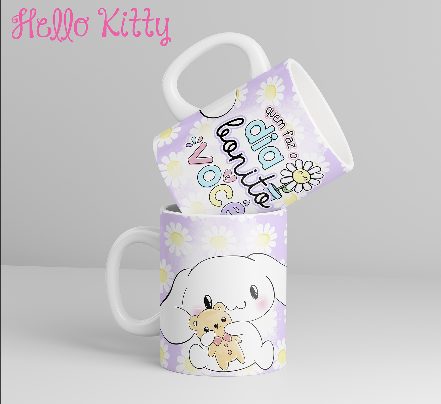 12 Artes para Caneca Hello Kitty Arquivo em Jpg 7