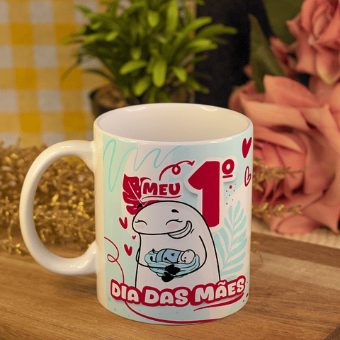 16 Artes para Caneca Dia das Mães Florks Arquivo em Jpg 